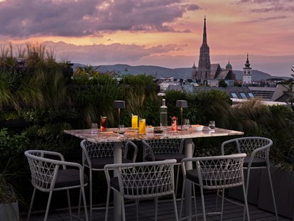 Hochzeit - Standesamt - Wien-Stadt Hietzing - Atmosphere Rooftop Bar - The Ritz-Carlton, Vienna