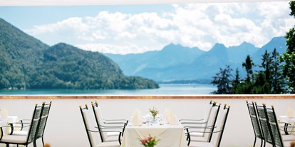 Hochzeit - Geeignet für: Eventlocation - Hof bei Salzburg - Terrasse  - Seehotel Billroth