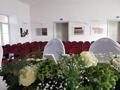 Hochzeit - Art der Location: Wintergarten - Donauraum - Auerspergsaal, Konzertsaal - Schloss Events Enns