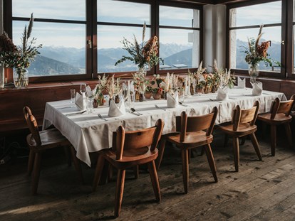 Hochzeit - Hochzeitsessen: mehrgängiges Hochzeitsmenü - Volders - Nordkette / Restaurant Seegrube