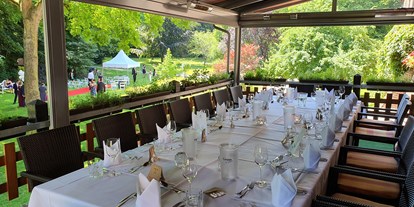 Hochzeit - Art der Location: Restaurant - Viersen - Feier auf der Parkterrasse - Landhaus Danielshof