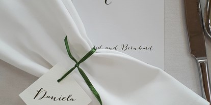Hochzeit - Geeignet für: Private Feier (Taufe, Erstkommunion,...) - Waldviertel - Wir wünschen Guten Appetit! - WEINGUT & WEINBLICK Grafinger