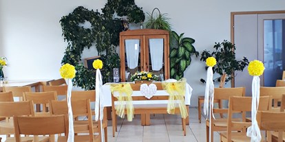 Hochzeit - Geeignet für: Private Feier (Taufe, Erstkommunion,...) - Waldviertel - Auch "INDOOR" Trauung sind bei uns möglich! - WEINGUT & WEINBLICK Grafinger