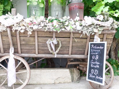 Hochzeit - Art der Location: im Freien - Arbesthal - Himmelblau Rust - Hochzeit im Vintage Haus