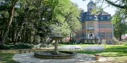 Hochzeit - Art der Location: Schloss - Niederrhein - Die Parkanlage - Schloss Arff