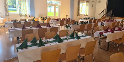 Hochzeit - barrierefreie Location - Lanzenkirchen - Saal bis ca. 500 Personen - Gasthaus zur Dorfwirtin