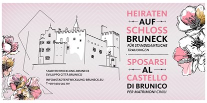 Hochzeit - Frühlingshochzeit - Bruneck - Fürstenzimmer auf Schloss Bruneck