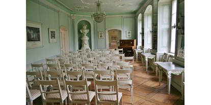 Hochzeit - Geeignet für: Produktpräsentation - Brandenburg Nord - Gartensaal des Schlossmuseum Wolfshagen. - Schlossmuseum Wolshagen Prignitz