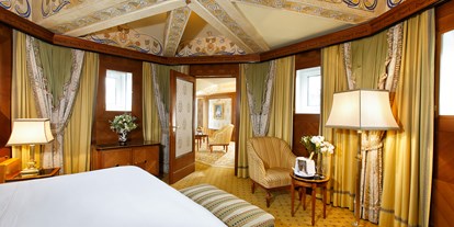Hochzeit - Art der Location: Wintergarten - Donauraum - Penthouse-Suite Schlafzimmer - Eine unsere beliebtesten Honeymoon Suiten - Hotel Bristol Vienna