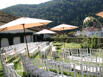 Hochzeit - Sommerhochzeit - Steiermark - Trauung im Gartenschloss Herberstein  - Gartenschloss Herberstein