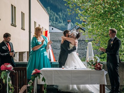 Hochzeit - Hochzeitsessen: mehrgängiges Hochzeitsmenü - Volders - Eheschließung beim 4-Sterne Parkhotel Hall, Tirol.
Foto © blitzkneisser.com - Parkhotel Hall