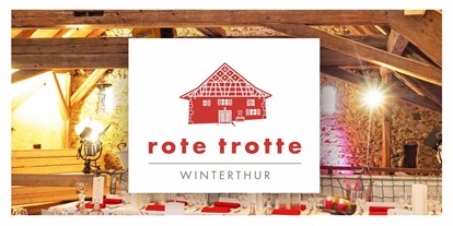 Hochzeit - Geeignet für: Vernissage oder Empfang - Winterthur - ROTE TROTTE Winterthur