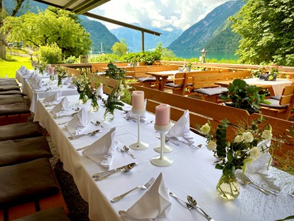 Hochzeit - Hochzeits-Stil: Traditionell - Tirol - Scholastika - Seemomente am Achensee