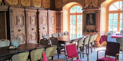 Hochzeit - Umgebung: in den Bergen - Südtirol - Der Cillisaal des Schloss Wangen für eure Hochzeitsfeier. - Schloss Wangen Bellermont