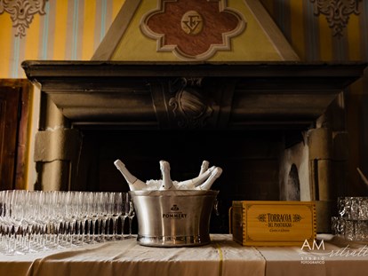 Hochzeit - Art der Location: Schloss - Turin - Das Restaurant der Hochzeitslocation AL Castello Resort. - AL Castello Resort -Cascina Capitanio 