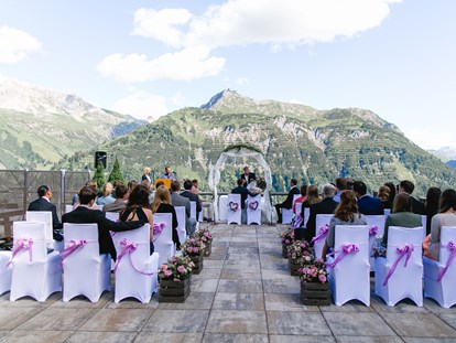 Hochzeit - Art der Location: Alm - Bezirk Bludenz - Hotel Goldener Berg & Alter Goldener Berg