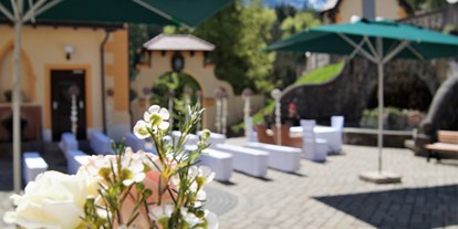 Hochzeit - Hall - herrliche Kulisse für Ihre Trauung - Naturhotel Schloss Kassegg