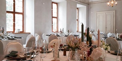 Hochzeit - Hochzeitsessen: Buffet - Brandis - Steinerner Saal  - Schloss Brandis