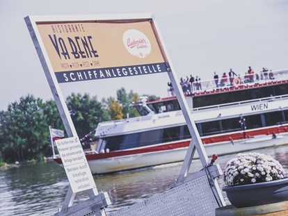 Hochzeit - Umgebung: am See - Oberwaltersdorf - Feiern Sie Ihre Hochzeit im Restaurant Vabene direkt an der Donau in Wien. - Donau Restaurant - Vabene