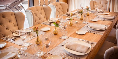 Hochzeit - Hochzeits-Stil: Fine-Art - Großklein - Kulinarik-Angebot - Private Dinings im kleinen Rahmen oder Catering - Golden Hill Country Chalets & Suites