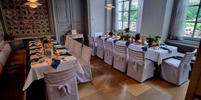 Hochzeit - barrierefreie Location - Cadolzburg - Kachelzimmer - Orangerie Ansbach