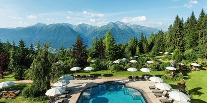 Hochzeit - Wickeltisch - Seefeld in Tirol - Außenpool Interalpen-Hotel Tyrol  - Interalpen-Hotel Tyrol *****S GmbH