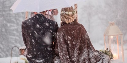 Hochzeit - Trauung im Freien - Fieberbrunn - Winter Trauung  - Hochzeitsinsel