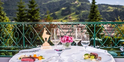 Hochzeit - Trauung im Freien - Fieberbrunn - Restaurant - Tennerhof Gourmet & Spa de Charme Hotel