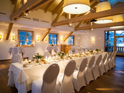 Hochzeit - barrierefreie Location - Leogang - Bankettsaal - Schloss Prielau Hotel & Restaurants