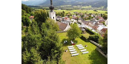 Hochzeit - Art der Location: Eventlocation - Oberdrautal - Eure Gartenhochzeit auf Schloss Greifenburg in Kärnten. - Schloss Greifenburg