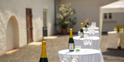 Hochzeit - Art der Location: Schloss - Burgenland - Der Innenhof eignet sich bestens für einen Sektempfang. - Schloss Lackenbach