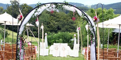 Hochzeit - Sommerhochzeit - Burgau (Burgau) - Feiern Sie Ihre Traumhochzeit in Retters Garten - Retter Bio-Natur-Resort****