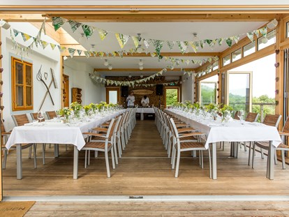 Hochzeit - Art der Location: Gasthaus - Donauraum - Der Festsaal des Mirli in Niederösterreich bietet Platz für bis zu 100 Hochzeitsgäste. - Mirli