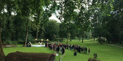 Hochzeit - Art der Location: Schloss - Niederrhein - HAUS ORR - freie Trauung im Park - HAUS ORR 