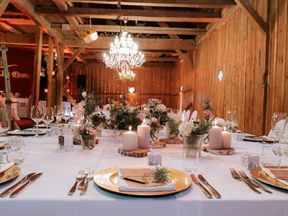 Hochzeit - Geeignet für: Firmenweihnachtsfeier - Kronplatz - Stadl - Stadl/Hotel/Restaurant Alte Goste