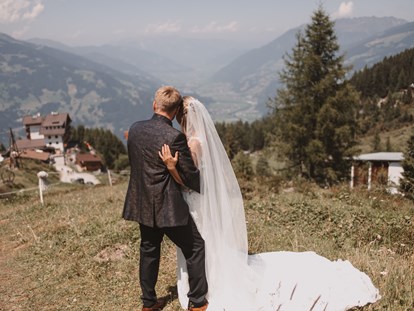 Hochzeit - Hochzeits-Stil: Traditionell - Tirol - Unvergesslicher Ausblick garantiert. Traumhafte Lage auf über 1650m. - Berghotel Gerlosstein