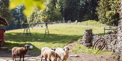 Hochzeit - Art der Location: Bauernhof/Landhaus - Oberhaching - Die Weide lädt auch zum spielen und Feiern ein - Bergpension Maroldhof