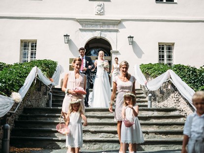 Hochzeit - Trauung im Freien - Bezirk Klagenfurt - Heiraten im Schloss Maria Loretto in Klagenfurt am Wörthersee. - Schloss Maria Loretto am Wörthersee