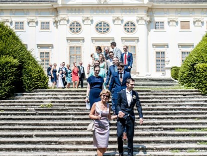 Hochzeit - Hunde erlaubt - Bezirk Neusiedl am See - Feiern Sie Ihre Hochzeit im Schloss Halbturn im Burgenland.
Foto © weddingreport.at - Schloss Halbturn - Restaurant Knappenstöckl