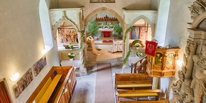 Hochzeit - Art der Location: Schloss - Deutschland - Burgeigene Kapelle
 - Heiraten auf Burg Guttenberg