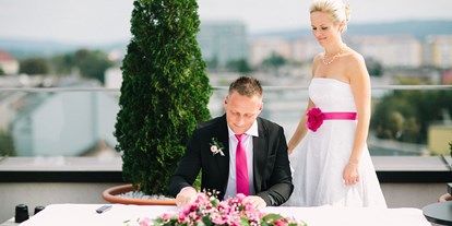 Hochzeit - Art der Location: Restaurant - Landskron - Heiraten über den Dächern Villachs im voco Villach, Kärnten. - voco Villach
