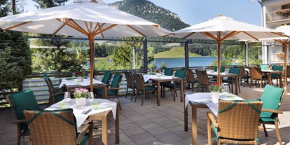 Hochzeit - Umgebung: am See - Bayern - Restaurant - Arabella Alpenhotel am Spitzingsee, a Tribute Portfolio Hotel