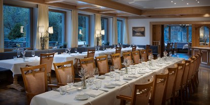 Hochzeit - Art der Location: im Freien - Bayern - Restaurant - Arabella Alpenhotel am Spitzingsee, a Tribute Portfolio Hotel