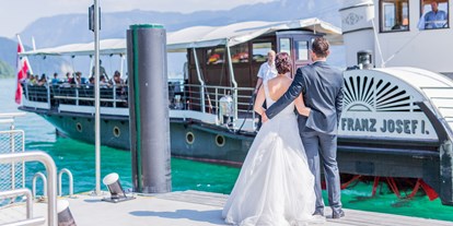 Hochzeit - Umgebung: am See - Mondsee - Die WolfgangseeSchifffahrt bietet den perfekten Rahmen für eine unvergessliche Hochzeit am Wolfgangsee - SchafbergBahn & WolfgangseeSchifffahrt