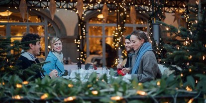 Hochzeit - Preisniveau: exklusiv - Feusisberg - Winterzauber Terrasse - Romantik  Seehotel Sonne 