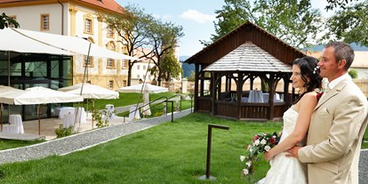 Hochzeit - Art der Location: Hotel - Zeltweg - Garten mit Salettl - Hotel Hofwirt