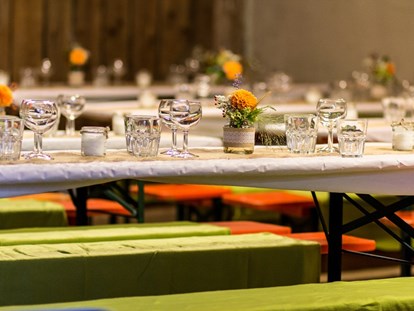 Hochzeit - Hochzeitsessen: Catering - Engelsberg - Hochzeit in der Scheune - Hochzeitslocation Lamplstätt - 3 Tage feiern ohne Sperrstunde