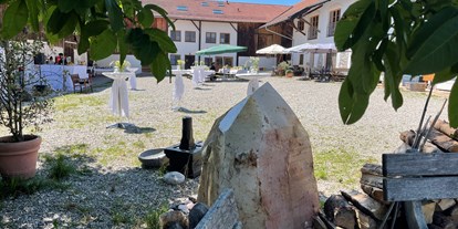 Hochzeit - Garten - Bayern - Hochzeit im Innenhof - Hochzeitslocation Lamplstätt - 3 Tage feiern ohne Sperrstunde