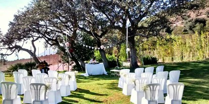 Hochzeit - interne Bewirtung - Spanien - Garten  - Hotel Fuente del Sol 
