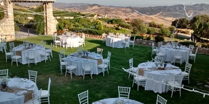 Hochzeit - Trauung im Freien - Spanien - Garten  - Hotel Fuente del Sol 